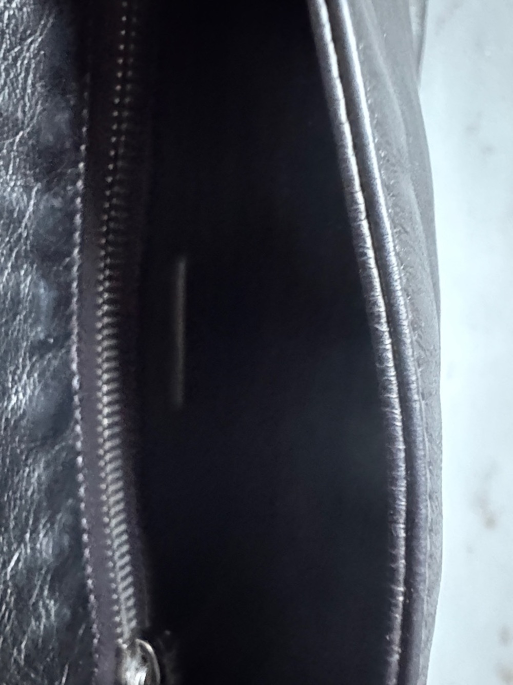 Prada Nappa Metallic Pewter Leather Fold-Clutch - Picture 3 of 13